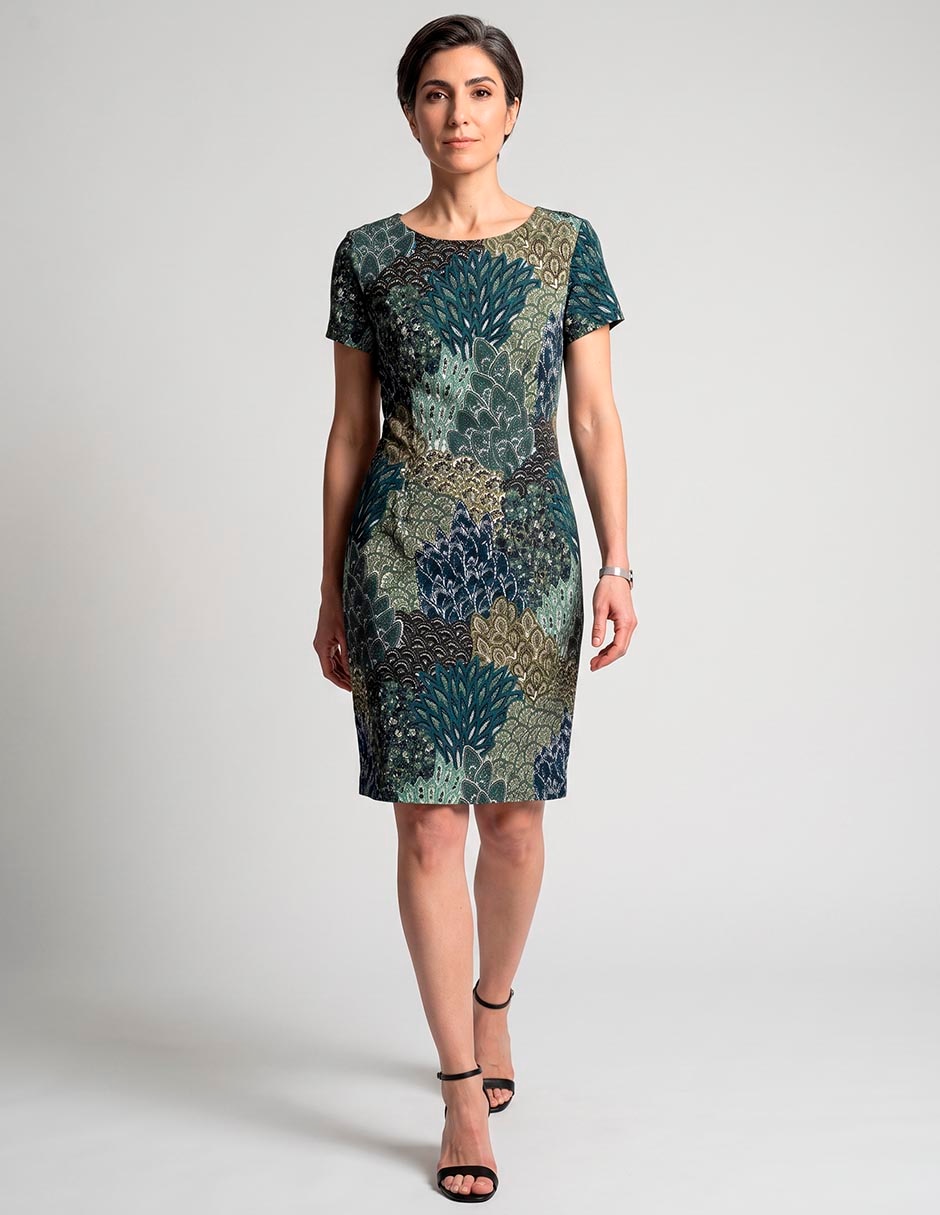 Vestido arriba de la rodilla connected para mujer