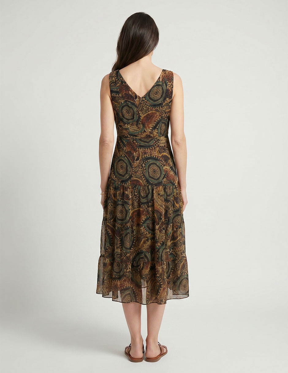 Vestido midi casual para mujer 2