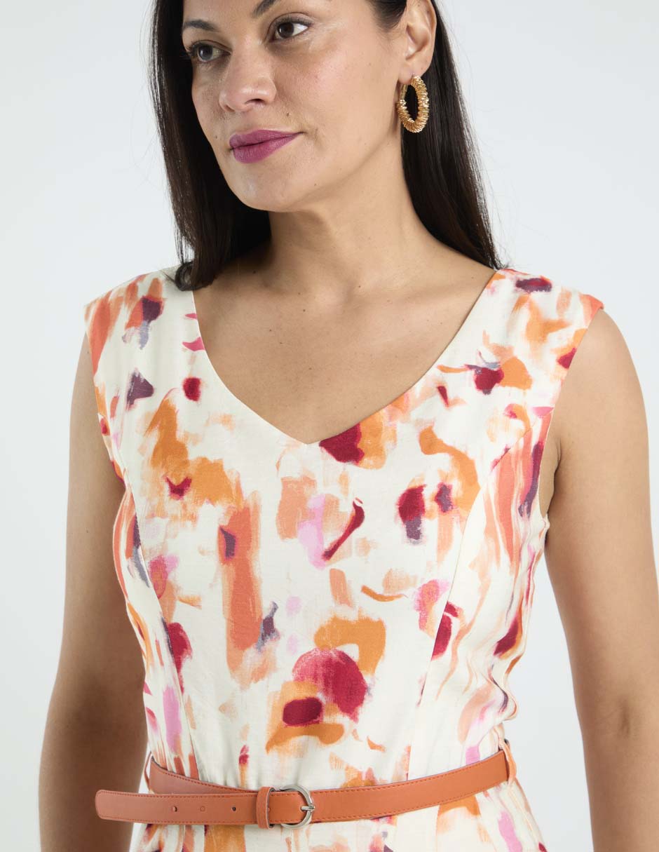 Jumpsuit estampado floral para mujer 8