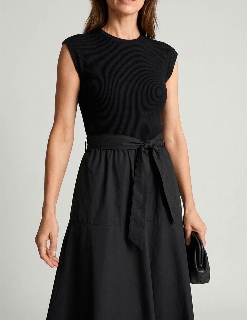 Vestido midi casual para mujer