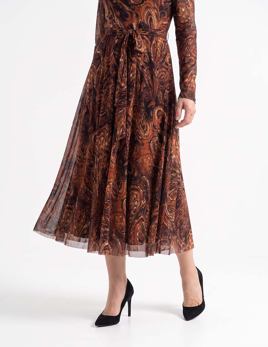 Vestido crop casual para mujer