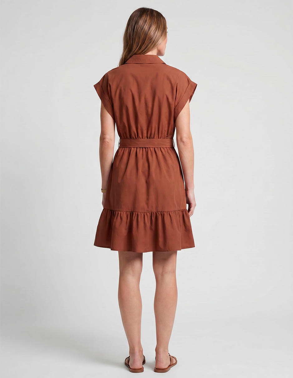 Vestido arriba de la rodilla casual para mujer 2