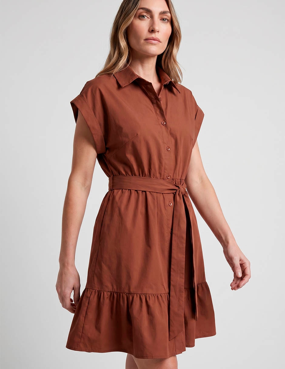 Vestido arriba de la rodilla casual para mujer 3