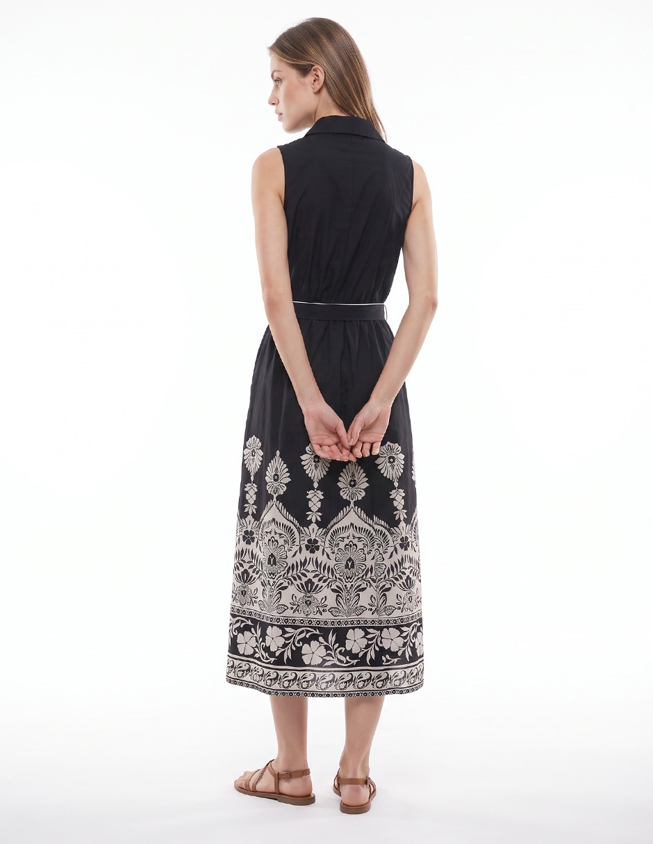Vestido 3/4 casual para mujer 2