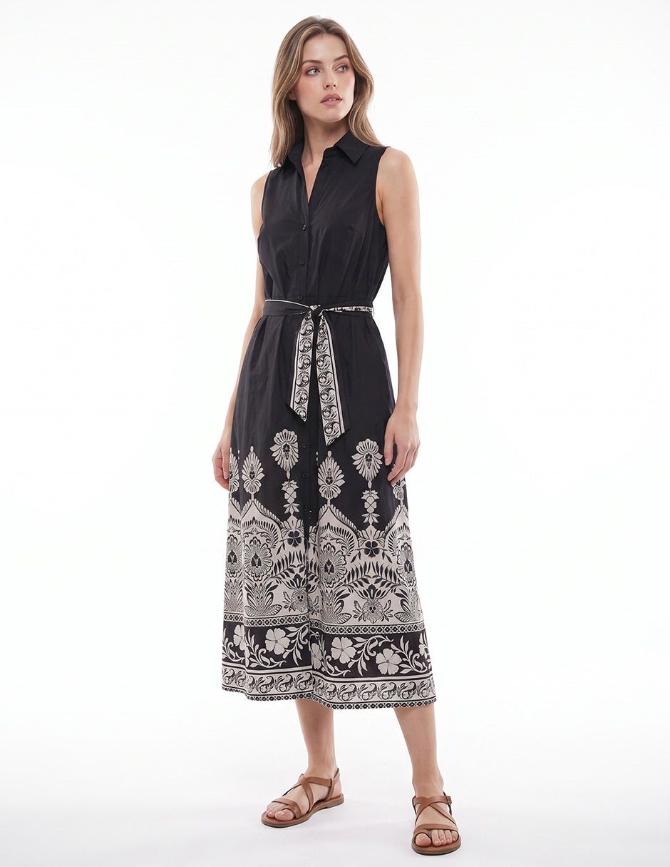 Vestido 3/4 casual para mujer 3