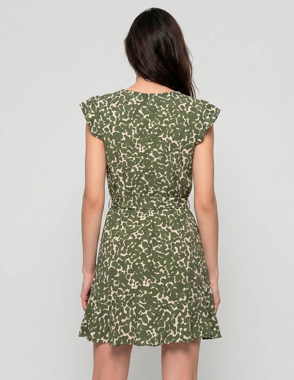 Vestido casual a la rodilla para mujer 2