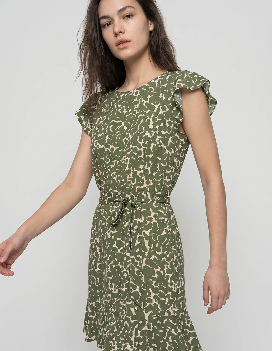Vestido casual a la rodilla para mujer 3