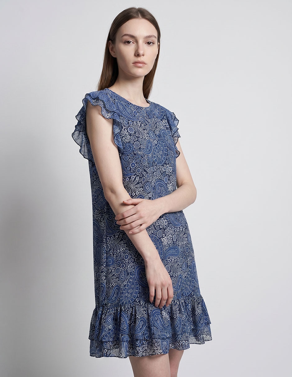 Vestido arriba rodilla casual hilfiger para mujer 5
