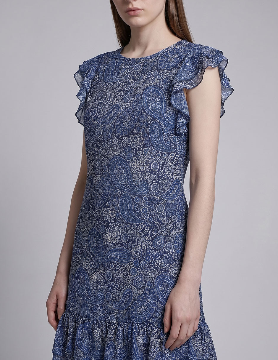 Vestido arriba rodilla casual hilfiger para mujer 7