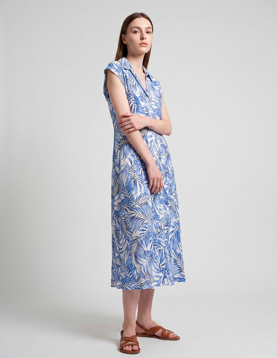 Vestido midi casual Hilfiger para mujer 3
