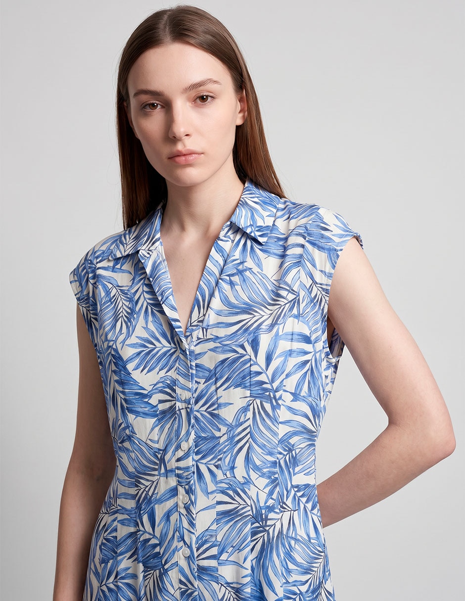 Vestido midi casual Hilfiger para mujer 4