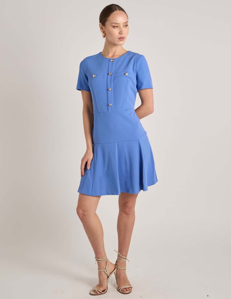 Vestido corto cocktail para mujer