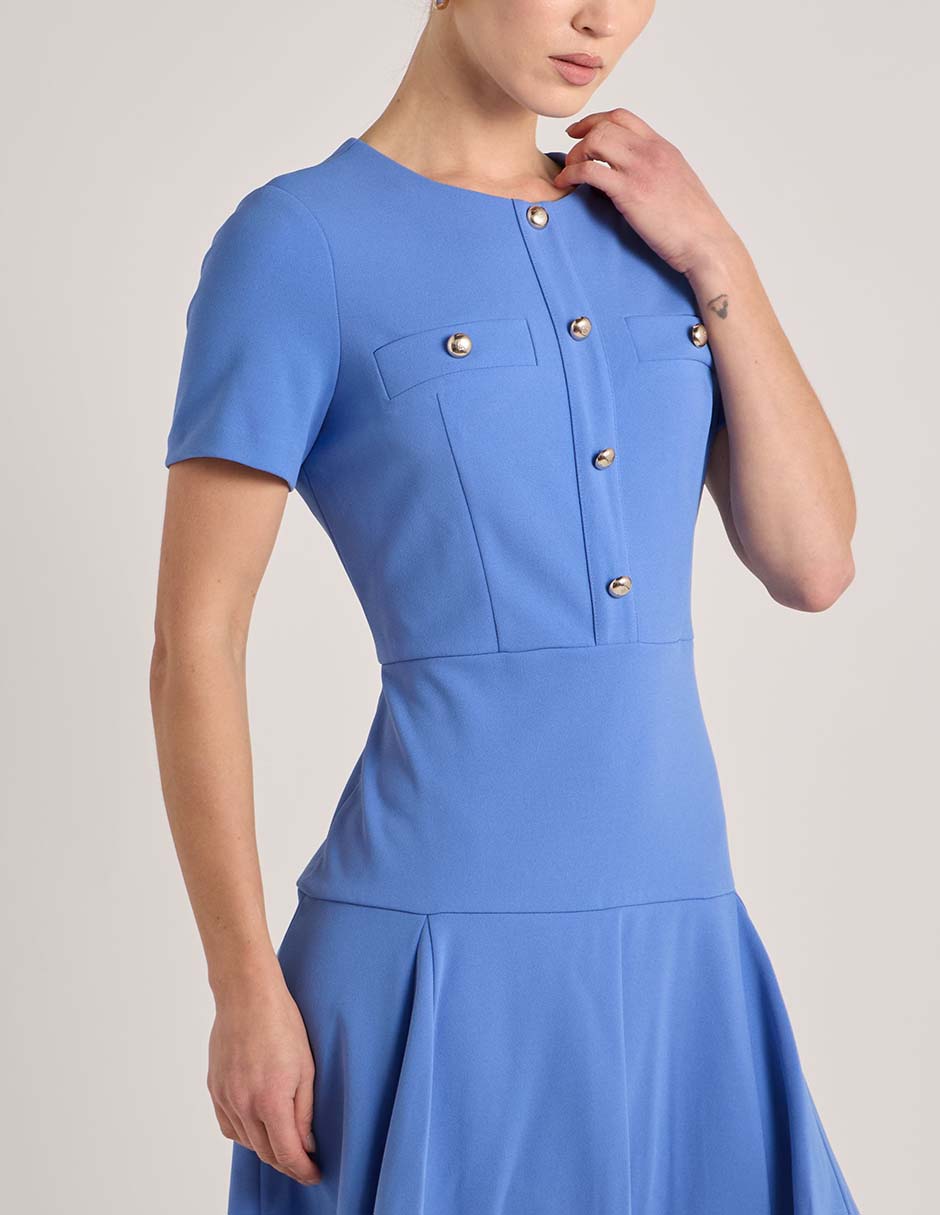 Vestido corto cocktail para mujer