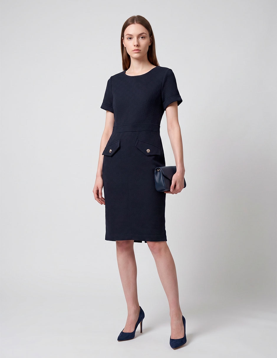 Vestido a la rodilla casual Hilfiger para mujer Vestido a la rodilla casual Hilfiger para mujer