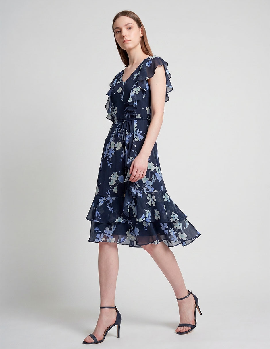 Vestido a la rodilla casual Hilfiger para mujer 3