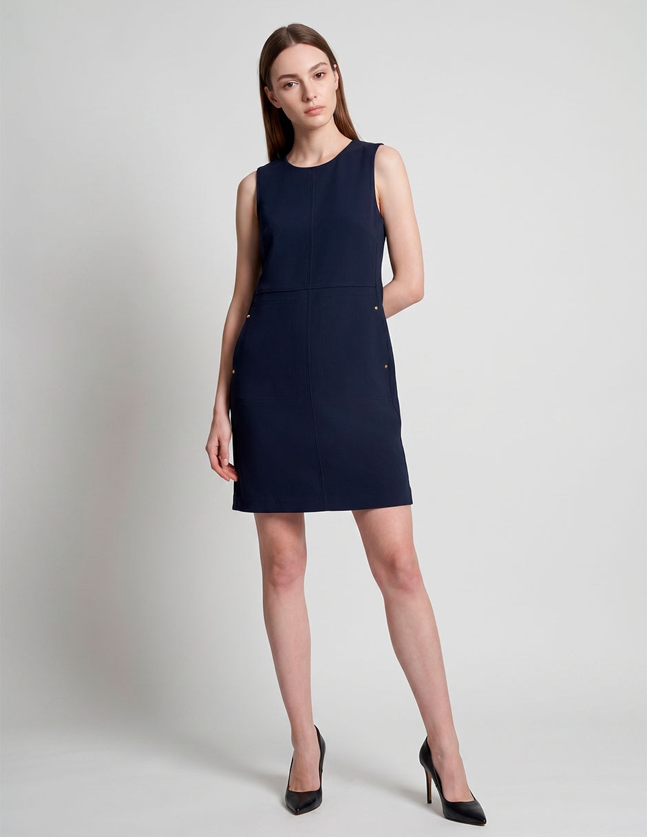 Vestido corto business casual Hilfiger para mujer Vestido corto business casual Hilfiger para mujer