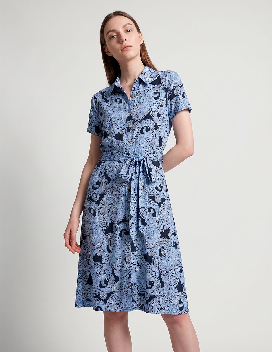 Vestido a la rodilla casual Hilfiger para mujer Vestido a la rodilla casual Hilfiger para mujer