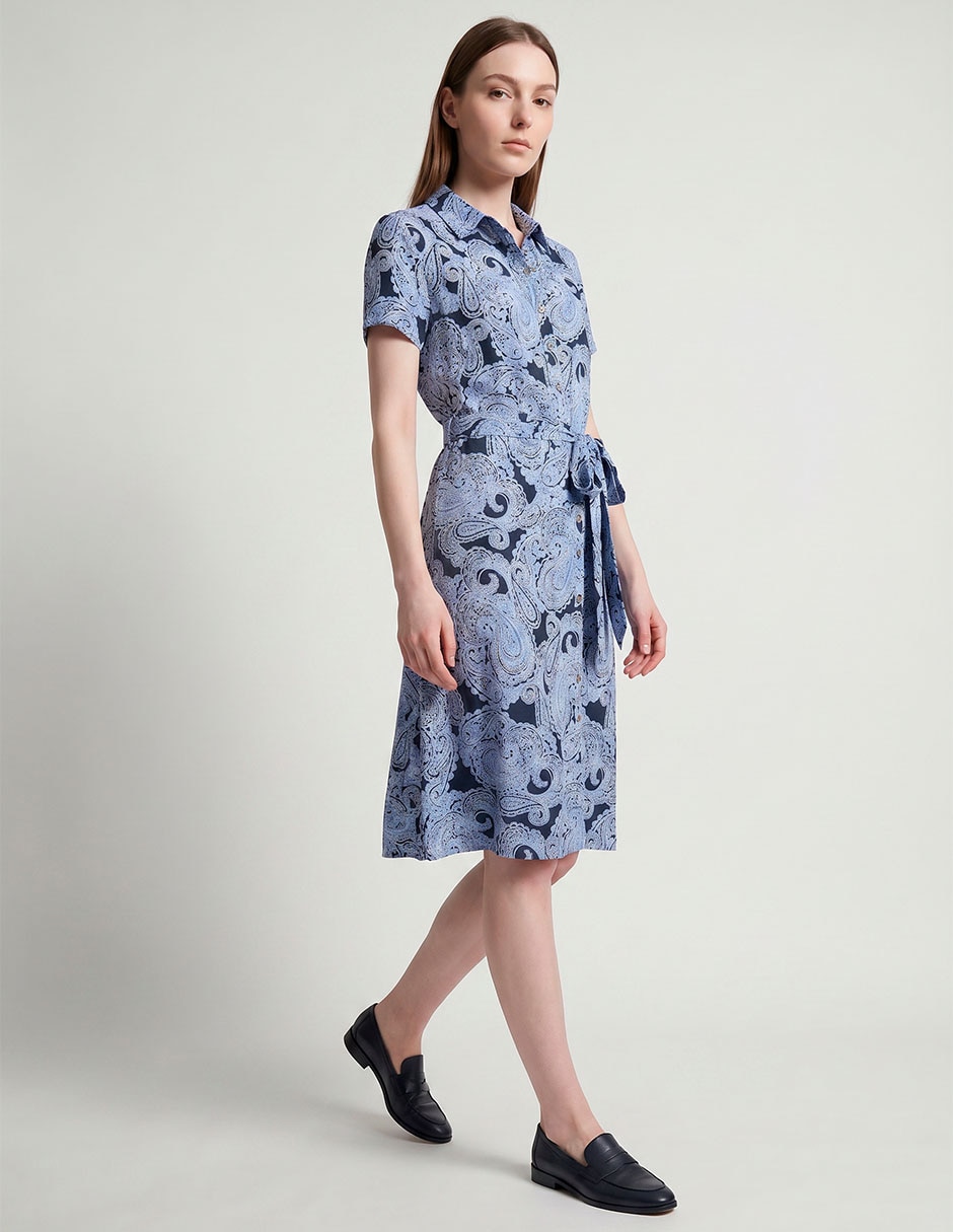 Vestido a la rodilla casual Hilfiger para mujer 3