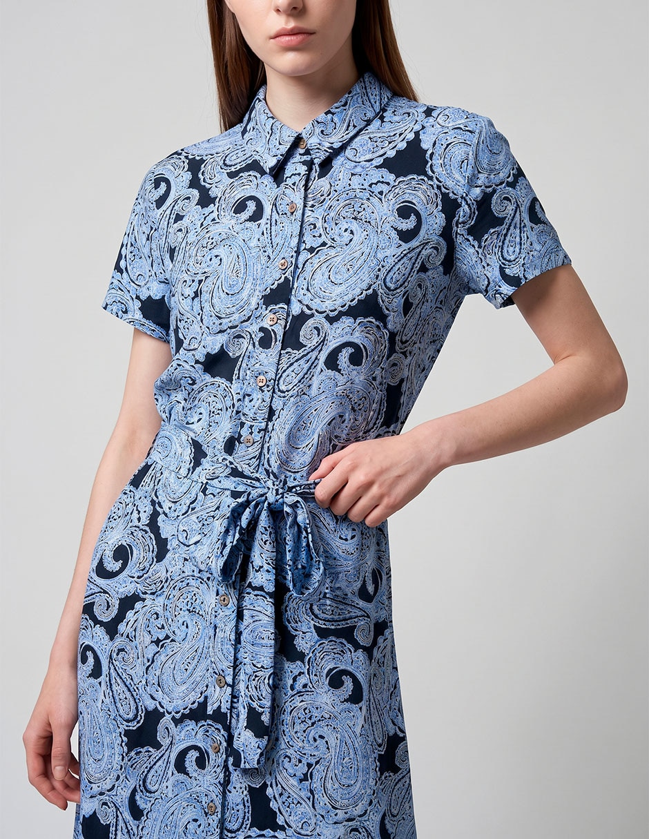 Vestido a la rodilla casual Hilfiger para mujer 4