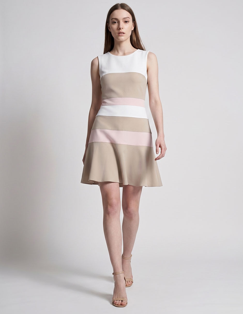 Vestido corto casual Hilfiger para mujer Vestido corto casual Hilfiger para mujer