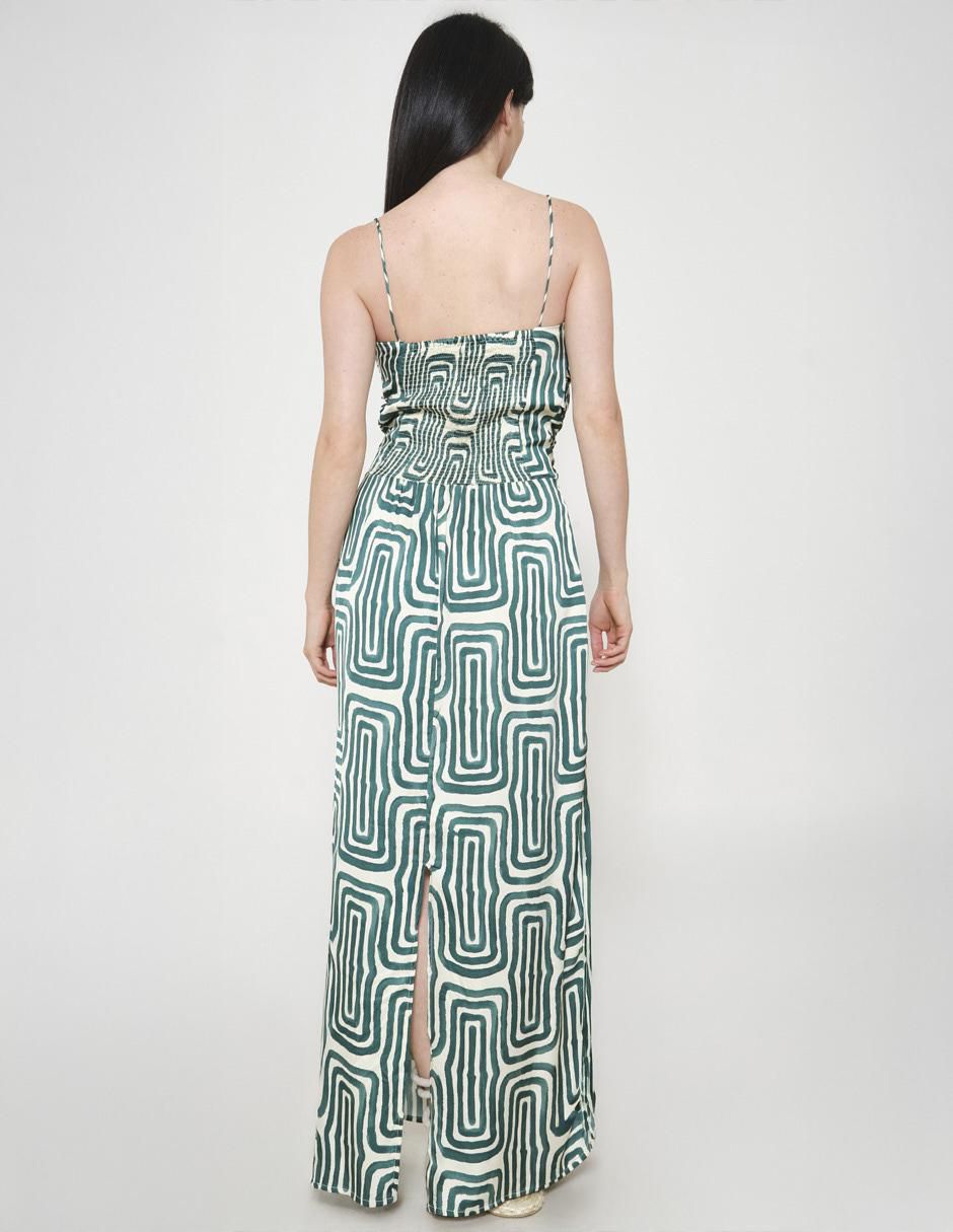 Vestido largo casual para mujer