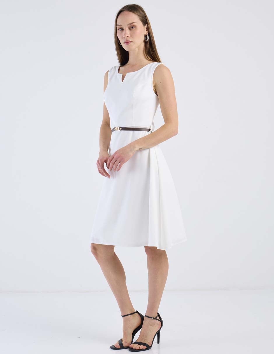 Vestido midi formal rue de la paix para mujer