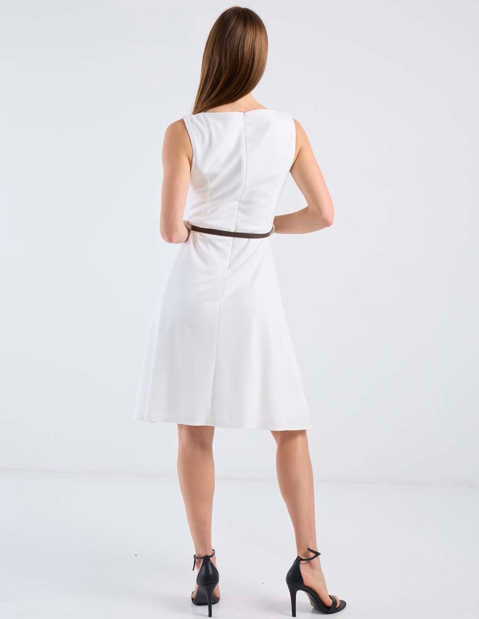 Vestido midi formal rue de la paix para mujer