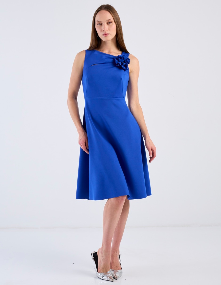Vestido 3/4 formal rue de la paix para mujer