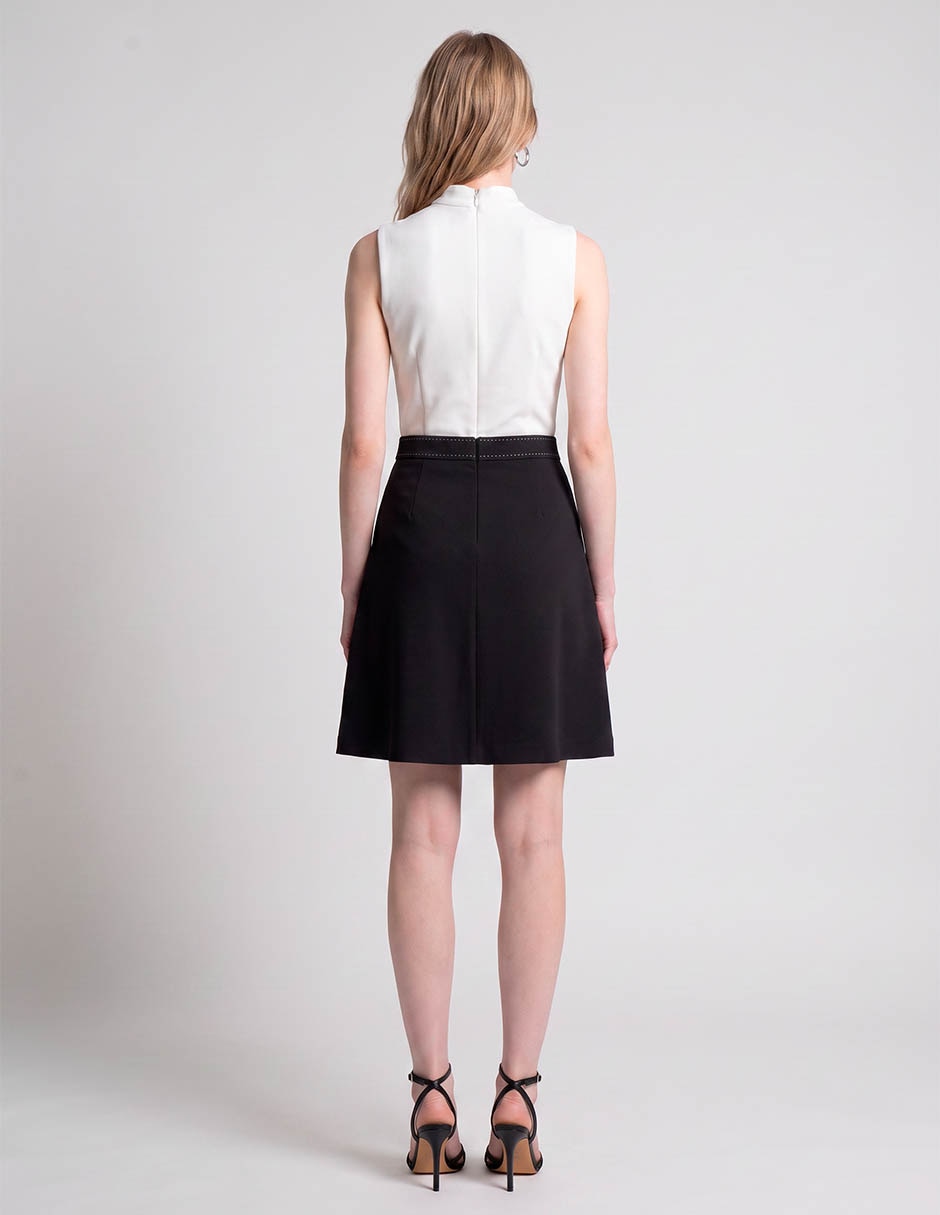 Vestido a la rodilla casual para mujer 2