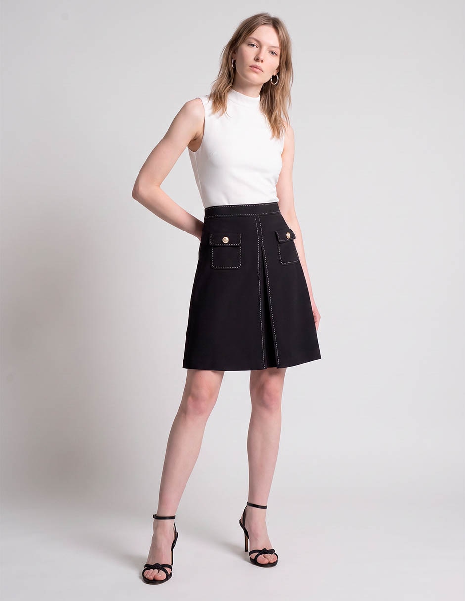 Vestido a la rodilla casual para mujer 3