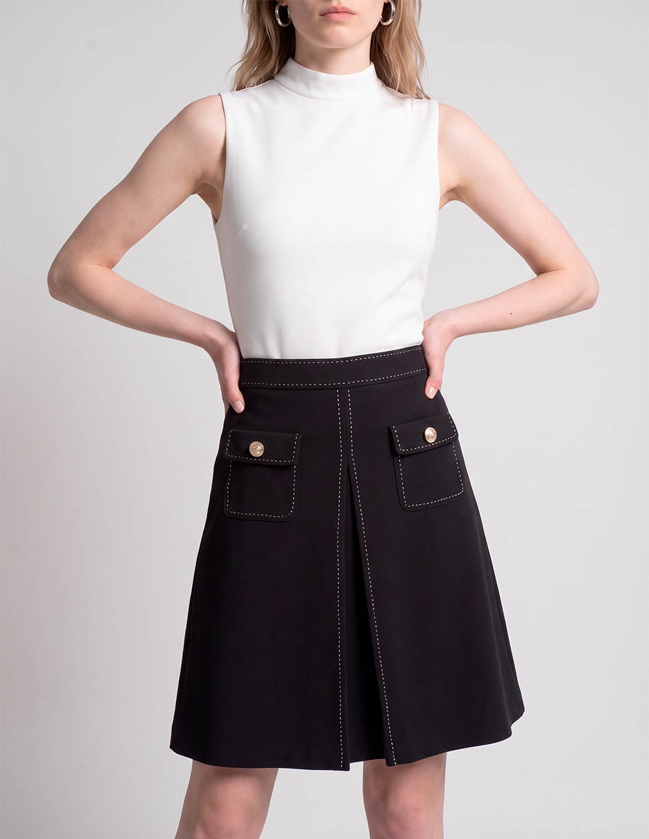 Vestido a la rodilla casual para mujer 4