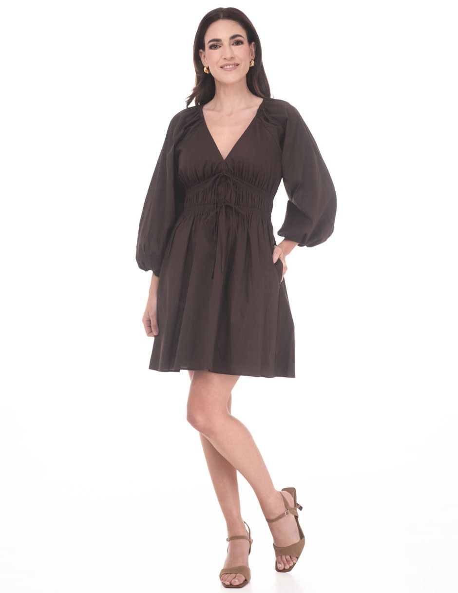 Vestido corto casual sarah bustani para mujer