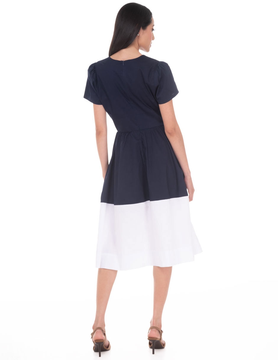 Vestido midi casual para mujer