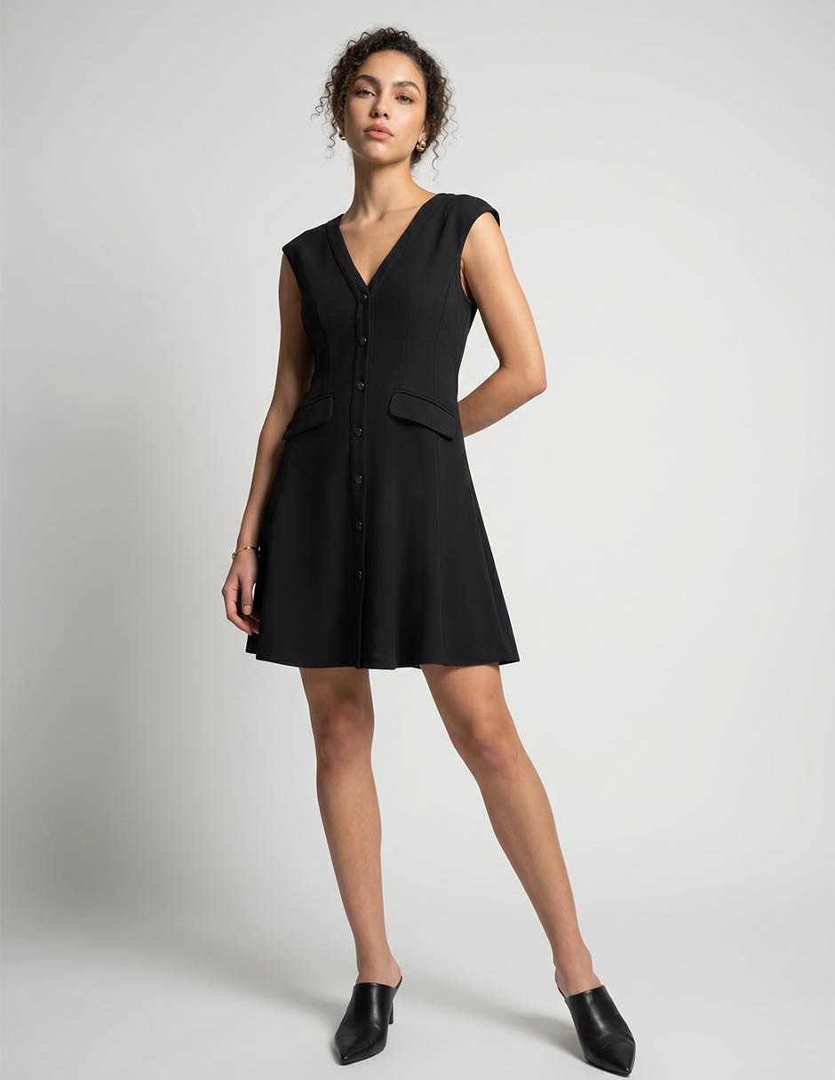 Vestido midi formal para mujer Vestido midi formal para mujer