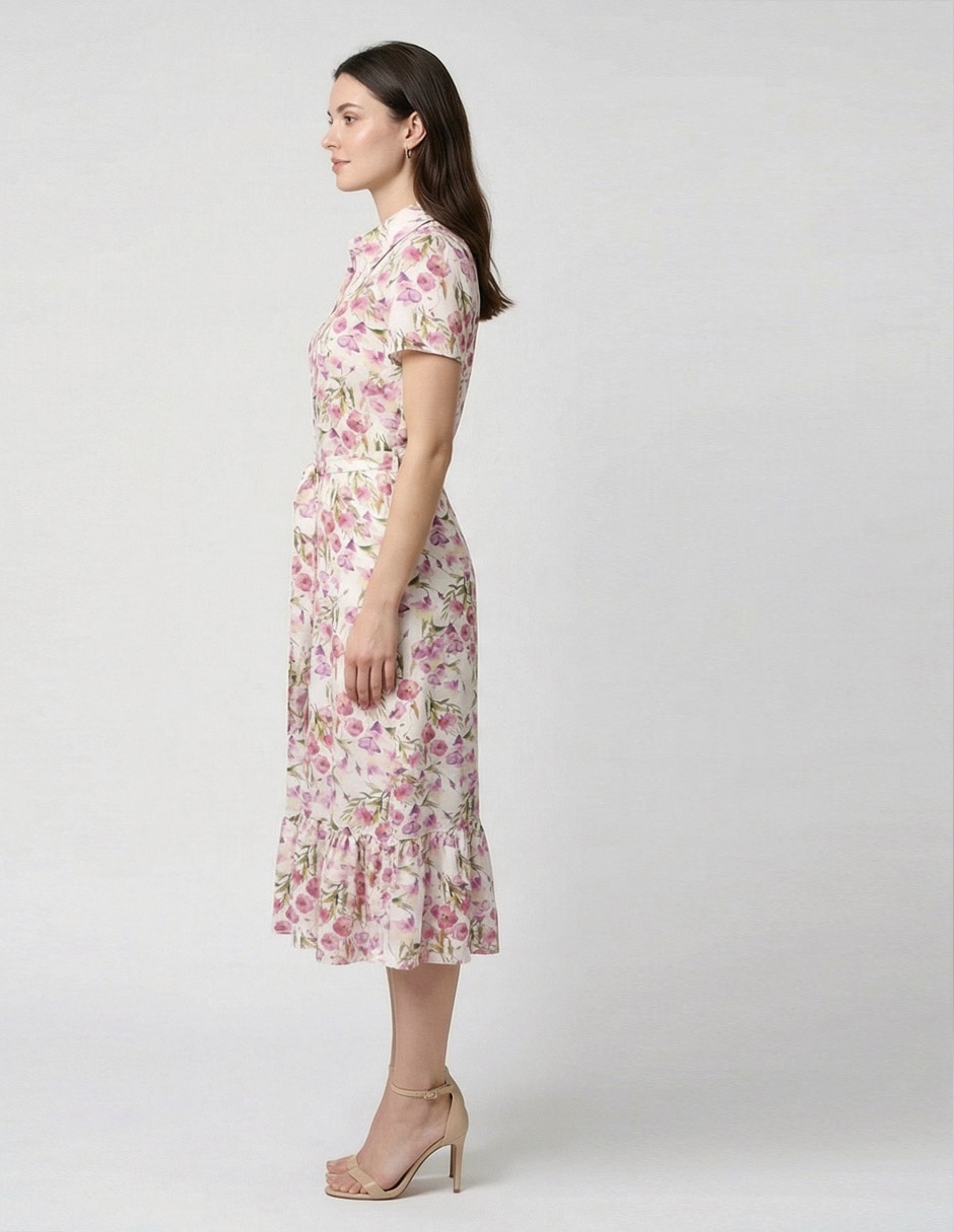Vestido midi casual para mujer 2