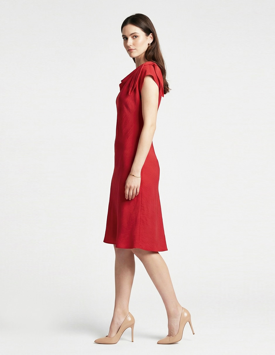Vestido a la rodilla casual "para mujer" 2