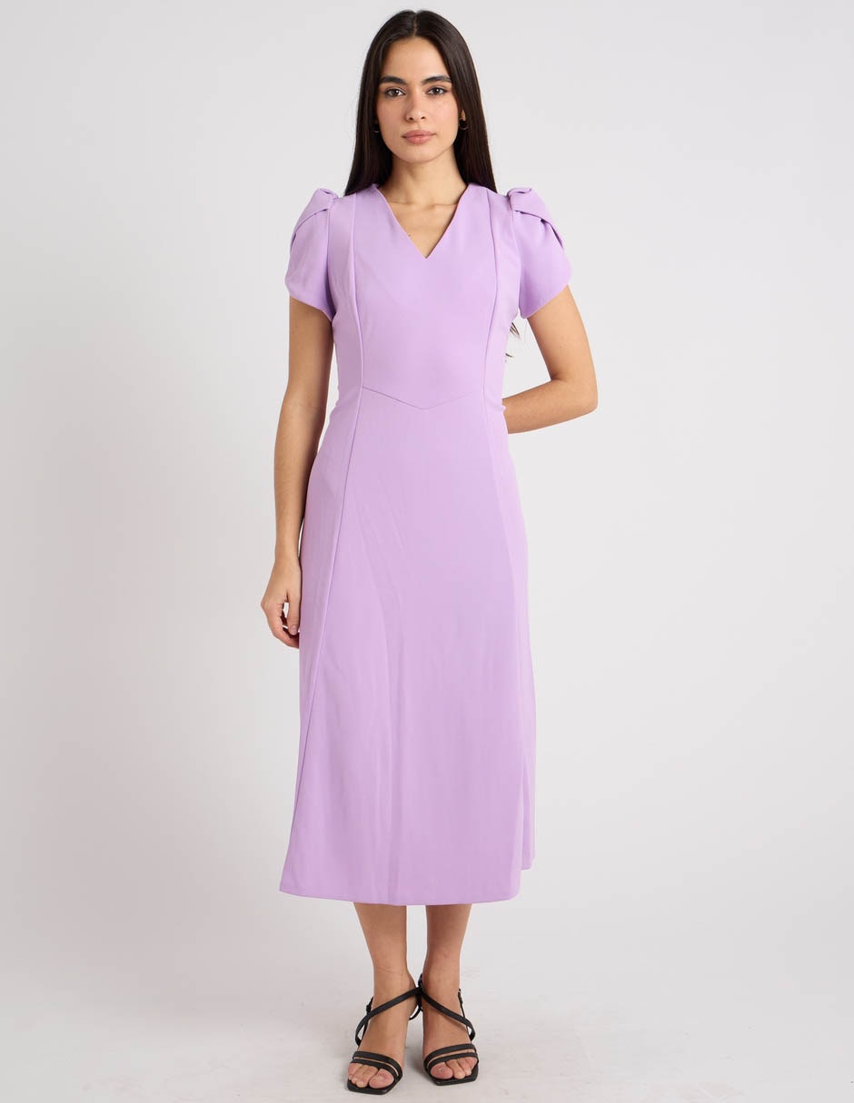 Vestido midi casual sin familia o colección 'para mujer' Vestido midi casual sin familia o colección 'para mujer'