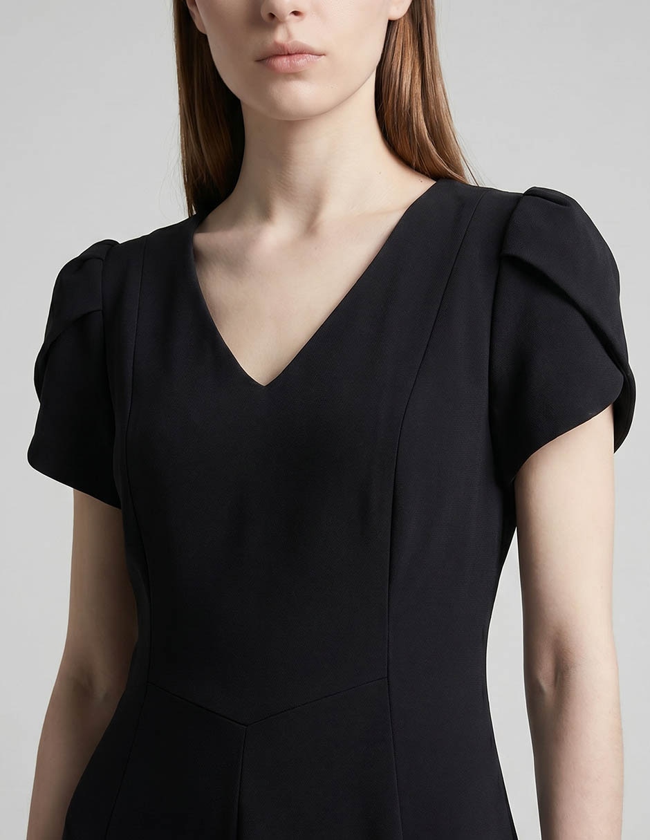 Vestido midi casual calvin klein para mujer