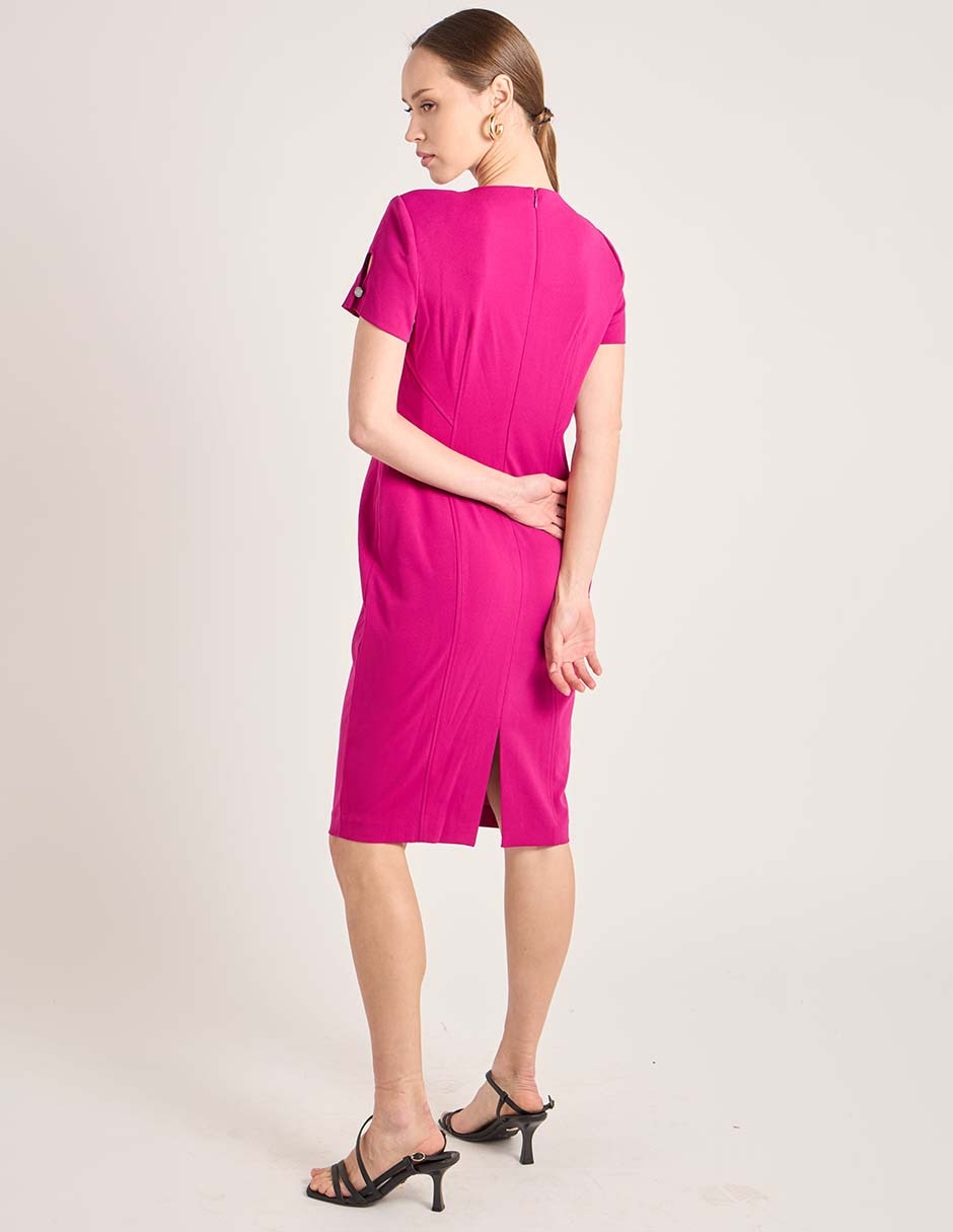 Vestido a la rodilla Cotail Calvin Klein para mujer 6