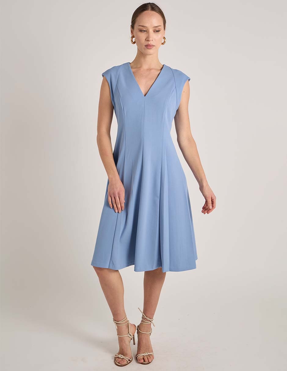 Vestido Cotail a la rodilla Calvin Klein para mujer