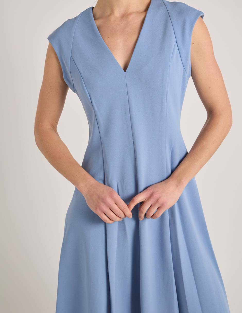 Vestido Cotail a la rodilla Calvin Klein para mujer 3