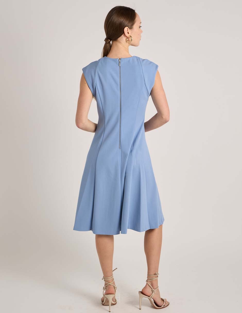 Vestido Cotail a la rodilla Calvin Klein para mujer 6