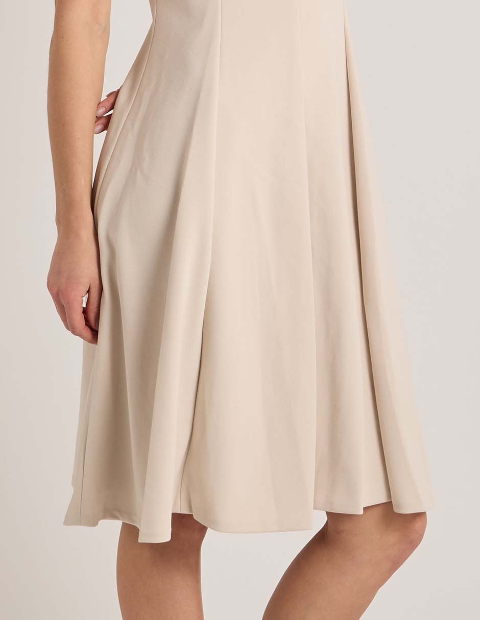 Vestido midi casual calvin klein para mujer