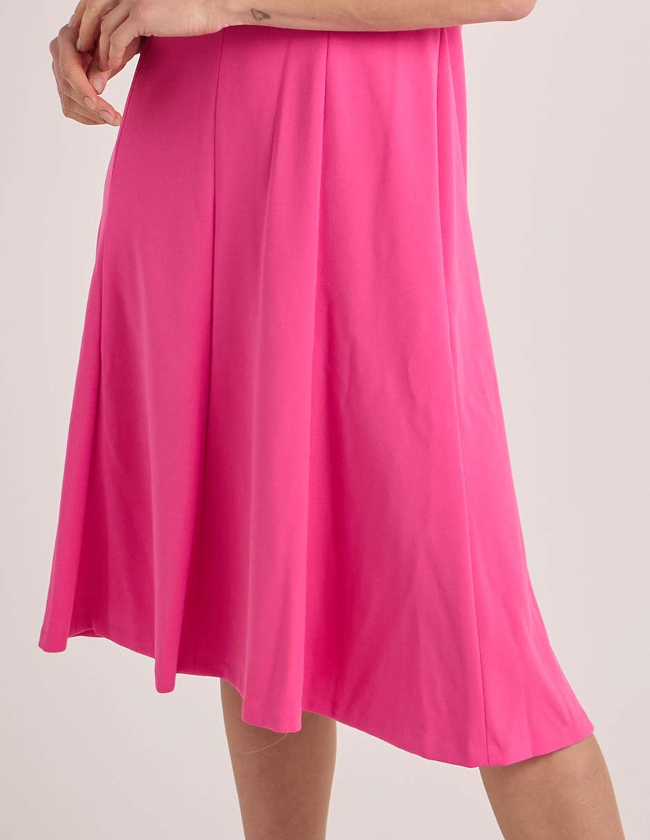 Vestido midi casual calvin klein para mujer