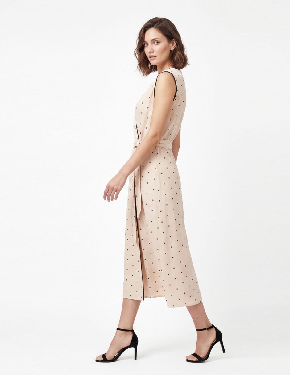 Vestido midi casual para mujer