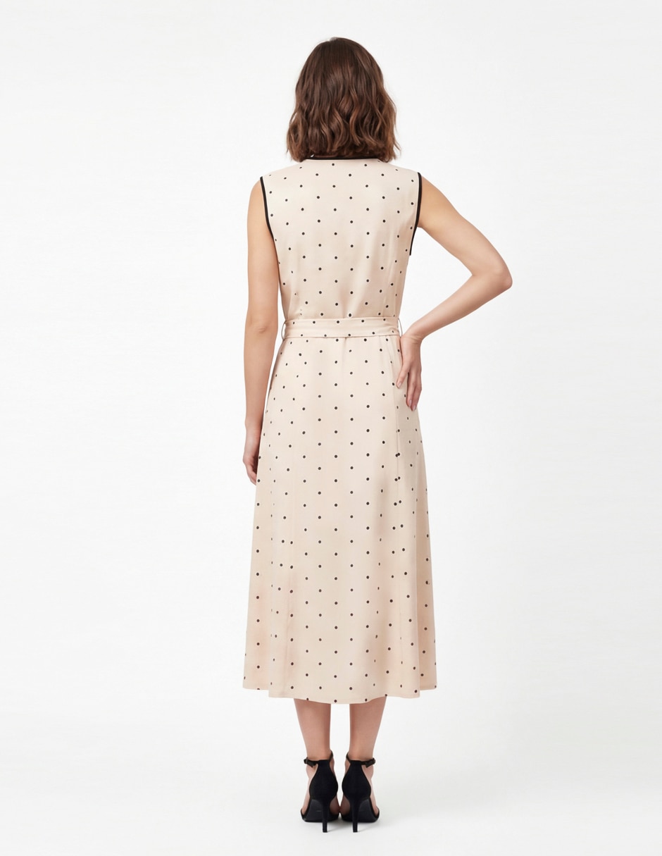 Vestido midi casual para mujer