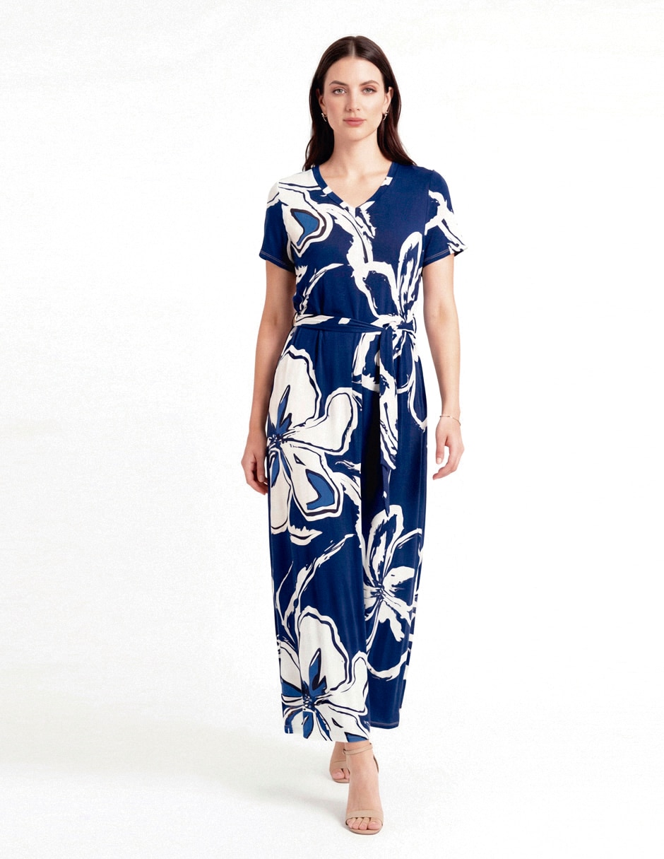 Vestido largo casual para mujer
