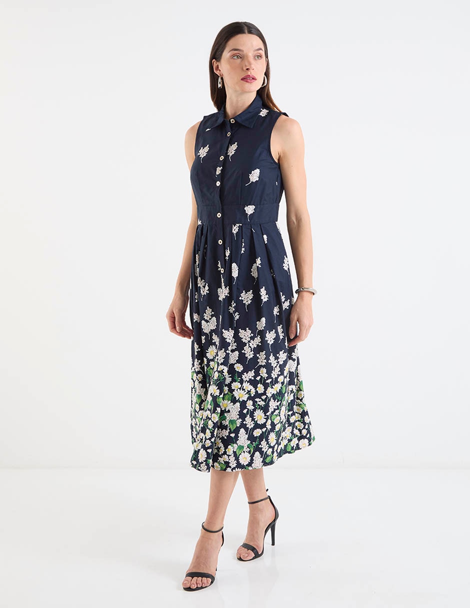 Vestido largo casual Hilfiger para mujer 4