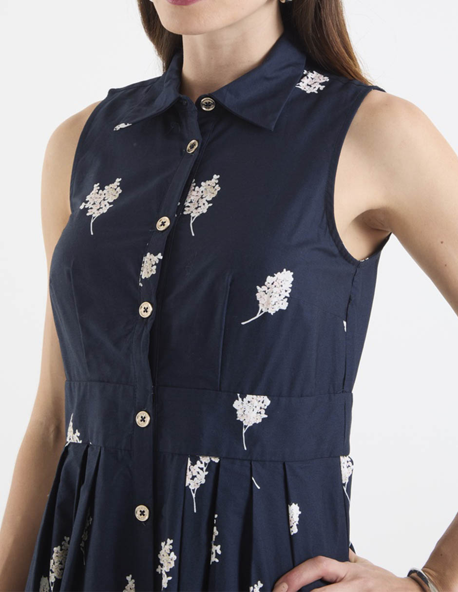 Vestido largo casual Hilfiger para mujer 2