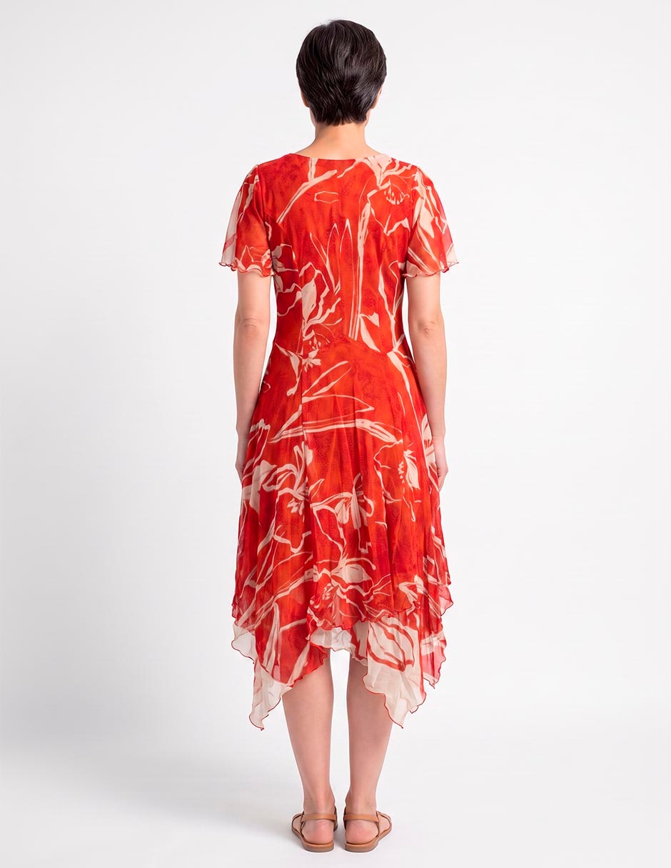 Vestido midi casual para mujer